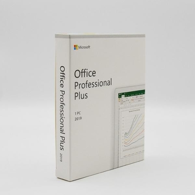 Caixa profissional do retalho de Microsoft Office 2019 de alta velocidade DVD da versão