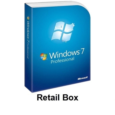Caixa varejo profissional de Microsoft Windows 7