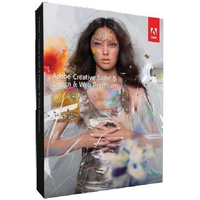 Caixa varejo superior do projeto & da Web de Adobe Creative Suite 6
