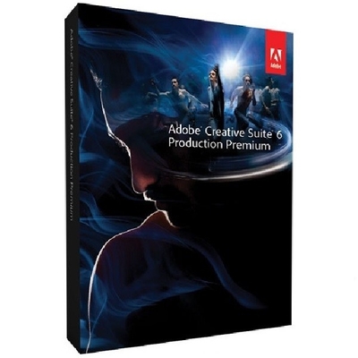 Caixa varejo superior da produção de Adobe Creative Suite 6