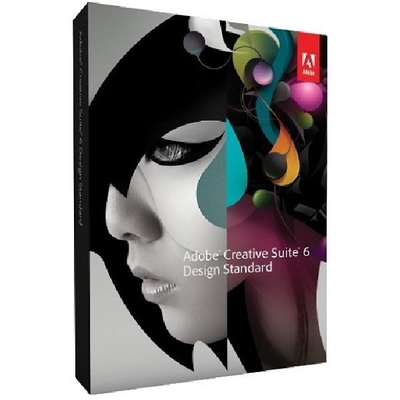 Caixa do retalho do padrão de projeto de Adobe Creative Suite 6