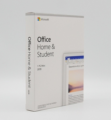 Casa de Microsoft Office 2019 da versão e caixa de alta velocidade do retalho do estudante PKC