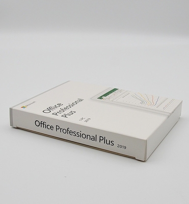 Meios de alta velocidade Microsoft Office 2019 da versão 4.7GB DVD profissional mais a caixa do retalho de DVD